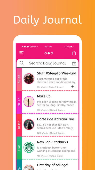 Journal X: My Diary with Lock screenshot 9