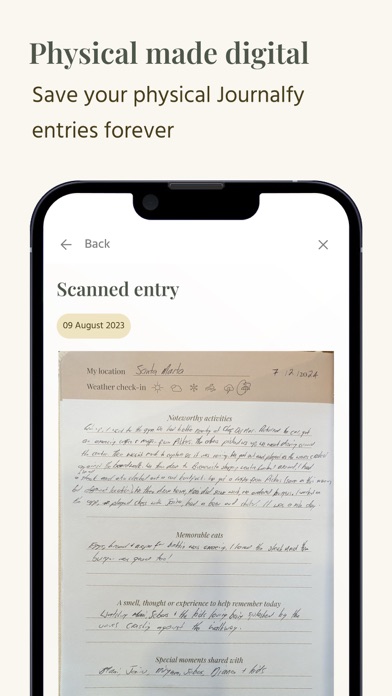 Journalfy Travel Journal screenshot 1