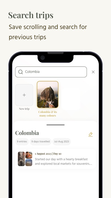 Journalfy Travel Journal screenshot 3