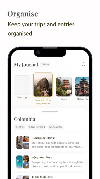 Journalfy Travel Journal screenshot 7