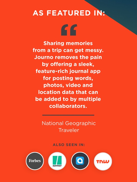Journo: Travel & Trip Tracker screenshot 2