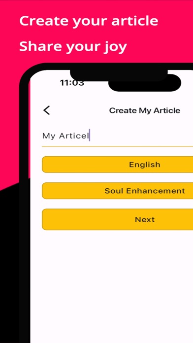 JoyShare - Feel and share joy screenshot 1