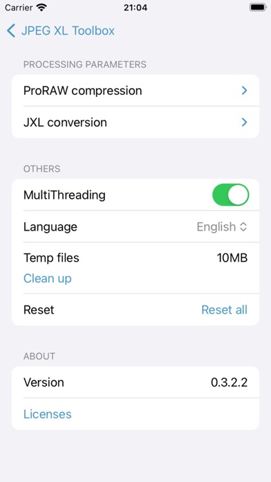 JPEG XL Toolbox screenshot 2
