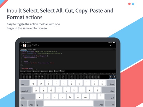JSitor - JS, HTML & CSS Editor screenshot 9