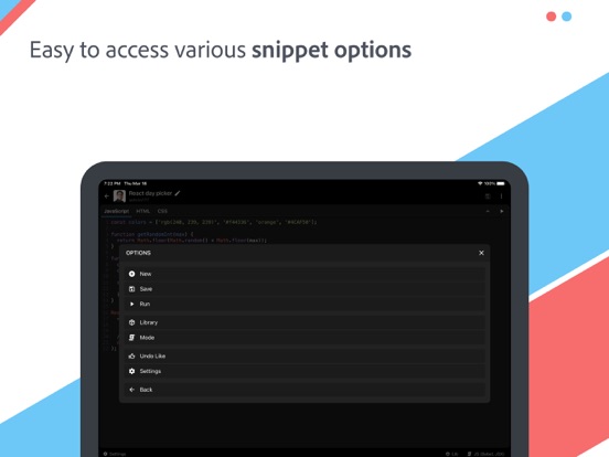 JSitor - JS, HTML & CSS Editor screenshot 2