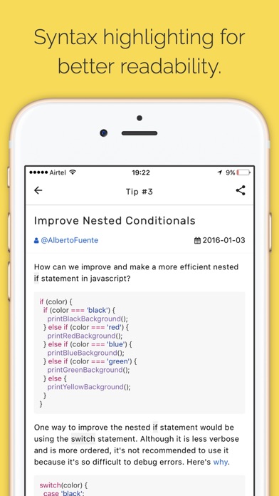 JsTips - Short Javascript Tips screenshot 3