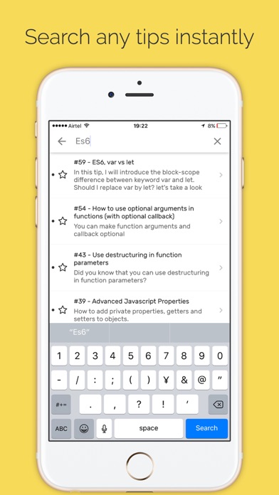 JsTips - Short Javascript Tips screenshot 1