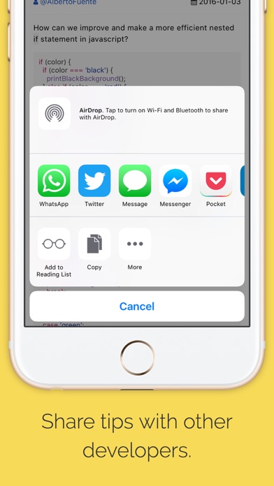 JsTips - Short Javascript Tips screenshot 2