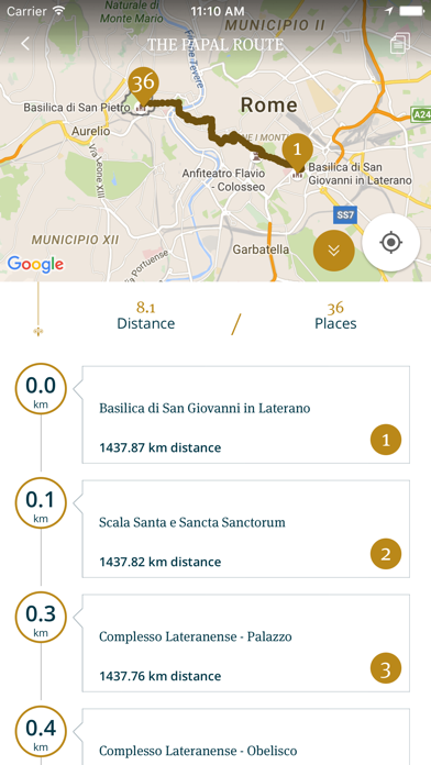 Jubilee Routes Iubitinera - The Official App screenshot 2