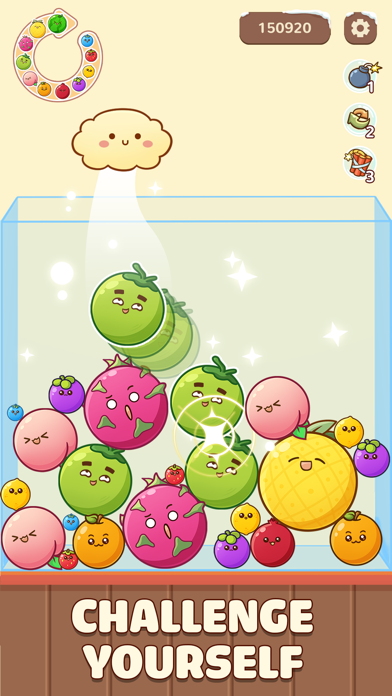 Juicy Merge: Melons Puzzle screenshot 2