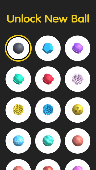 Jump Ball 3D - Colorful Stairs screenshot 1
