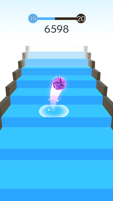 Jump Ball 3D - Colorful Stairs screenshot 5