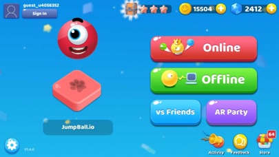 JumpBall.io screenshot 1