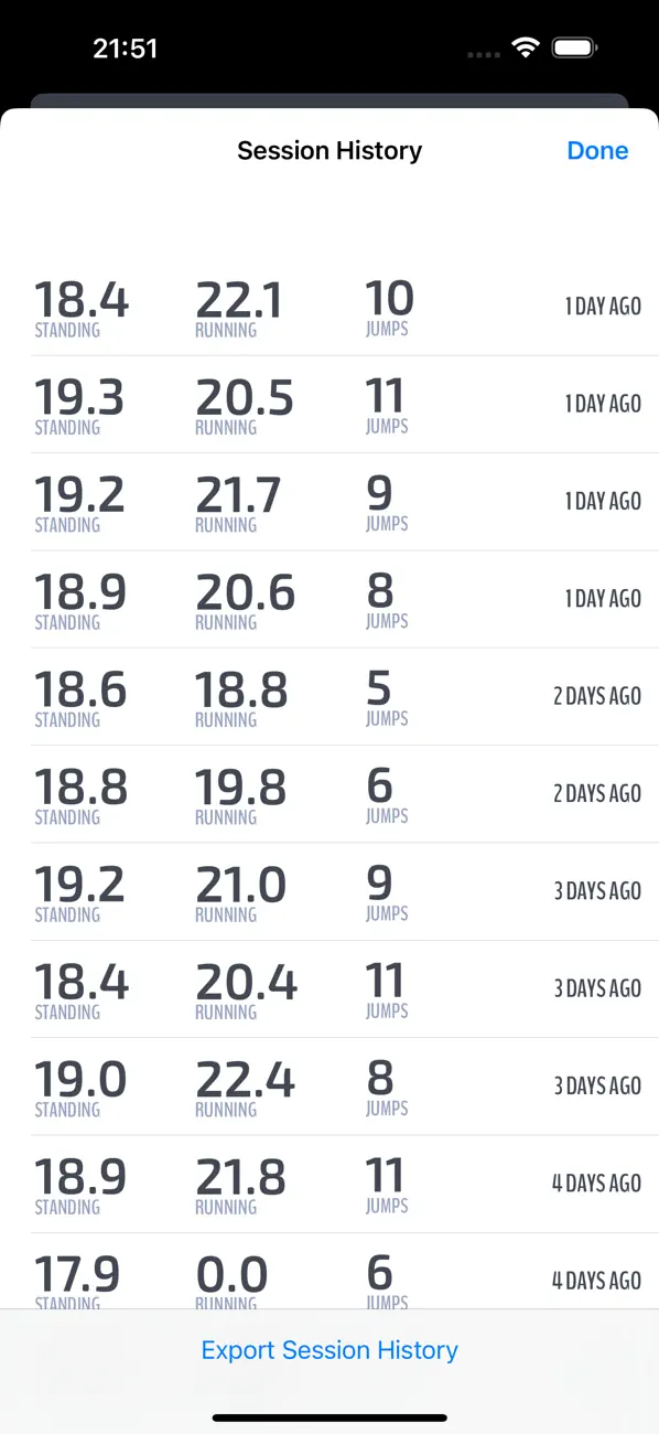 Jumpster: Vertical Jump App screenshot 1