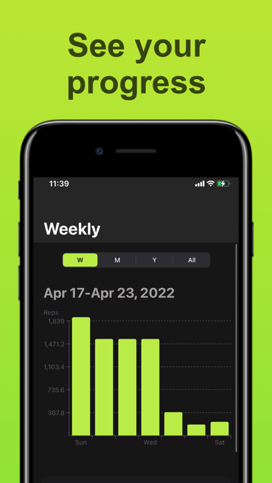 JumRop - Jump Rope Rep Counter screenshot 2