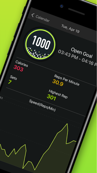 JumRop - Jump Rope Rep Counter screenshot 3
