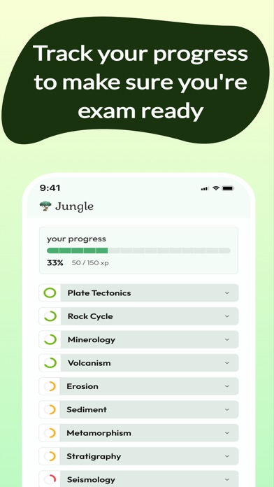 Jungle: AI Flashcards & Quiz screenshot 1