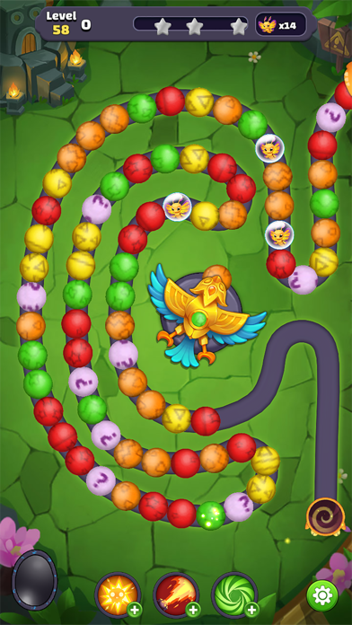 Jungle Marble Mission screenshot 2