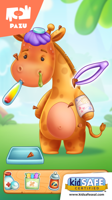 Jungle Vet Care Games For Kids screenshot 1
