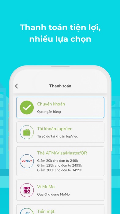 JupViec.vn: Home services screenshot 1