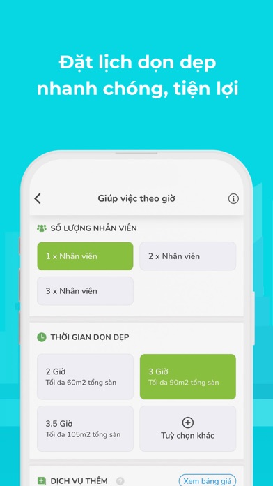 JupViec.vn: Home services screenshot 2