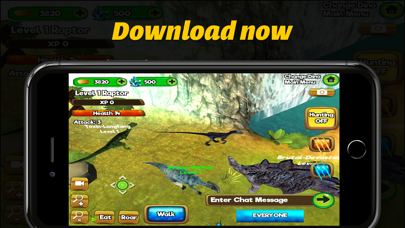 Jurassic Dinosaur Online Sim screenshot 1