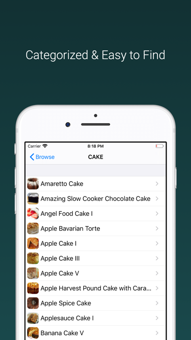 Just Desserts - Recipes screenshot 1