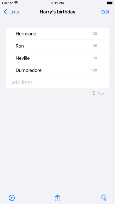 Just lists, simple & usable screenshot 4