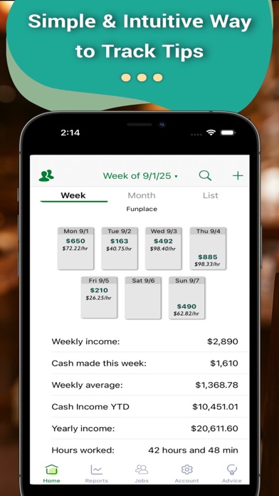 Just The Tips: Tip Tracker screenshot 6