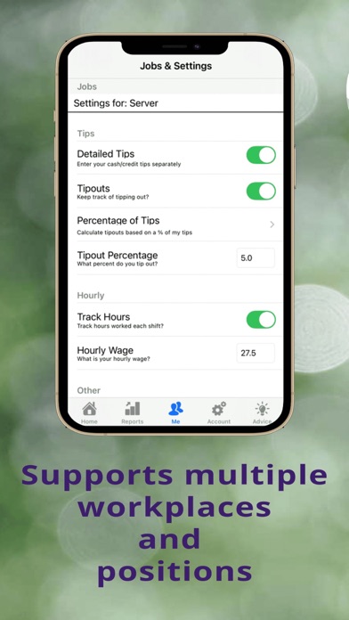 Just The Tips: Tip Tracker screenshot 2