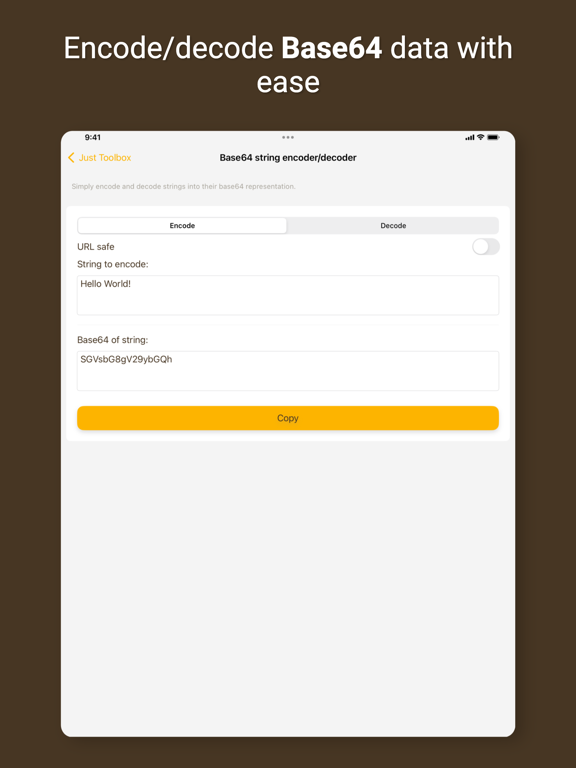 Just Toolbox screenshot 1