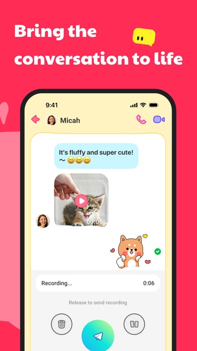 JusTalk Kids - Safe Messenger screenshot 1