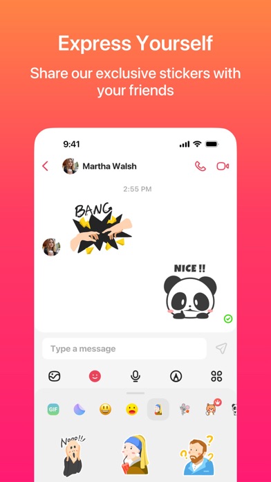 JusTalk - Video Chat & Calls screenshot 1