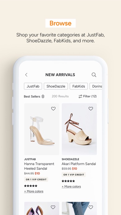 JustFab screenshot 2