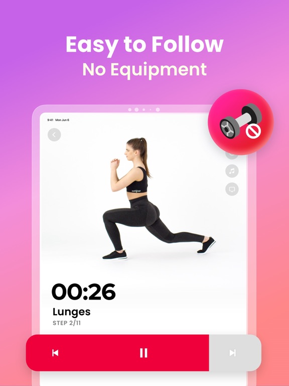 JustFit: Lazy Workout & Fit screenshot 4