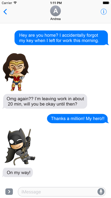 Justice League - Stickers screenshot 4