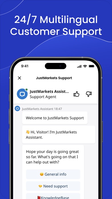 JustMarkets: Trade & Invest screenshot 1