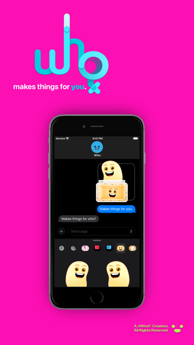 JWhoX GET Mr. Tingles Sticker screenshot 3