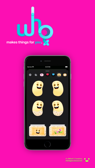 JWhoX GET Mr. Tingles Sticker screenshot 2
