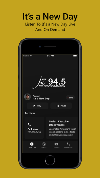JZ 94.5 screenshot 2