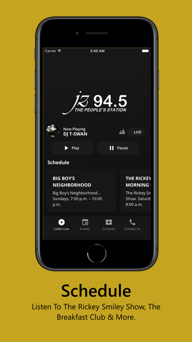 JZ 94.5 screenshot 1
