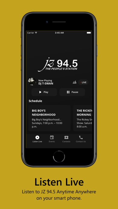 JZ 94.5 screenshot 3