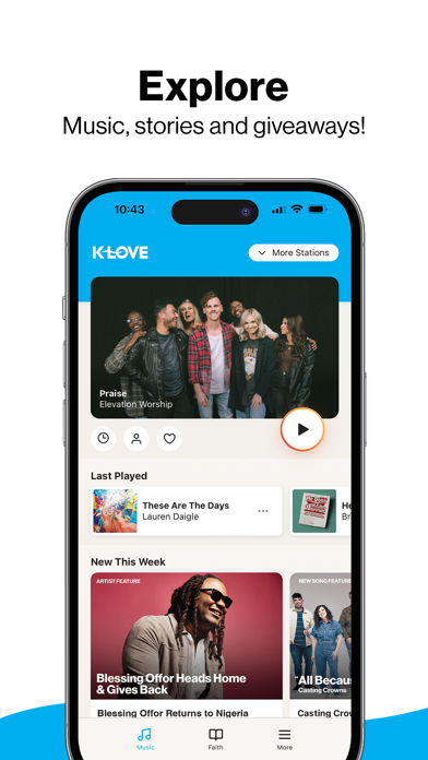 K-LOVE screenshot 1