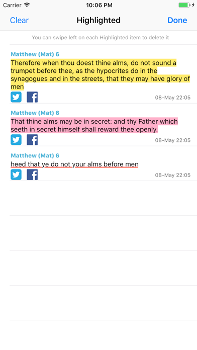 K.J.V. Holy Bible screenshot 3