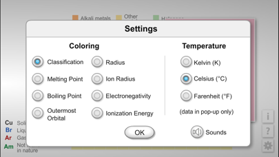 K12 Periodic Table of the Elements screenshot 1