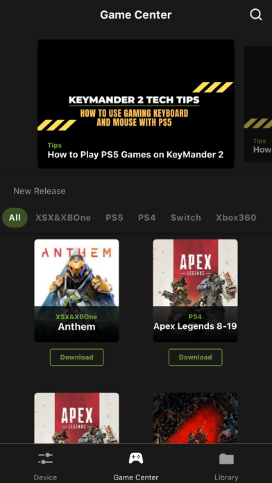K2 App for KeyMander 2 Adapter screenshot 1
