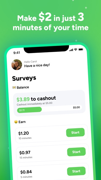 Kaching - Cash for Surveys screenshot 4