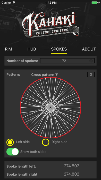 Kahaki Spoke Tool screenshot 2