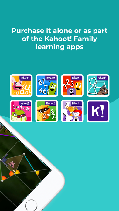 Kahoot! Geometry by DragonBox screenshot 1