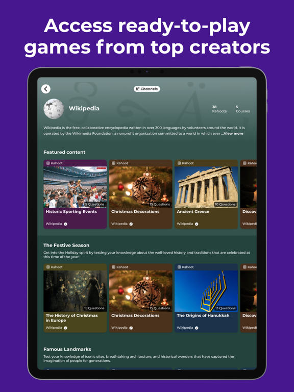 Kahoot! Play & Create Quizzes screenshot 4